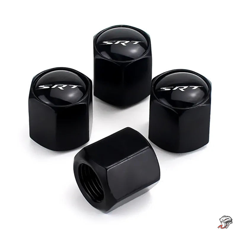SRT Tire Valve Caps (4pcs)