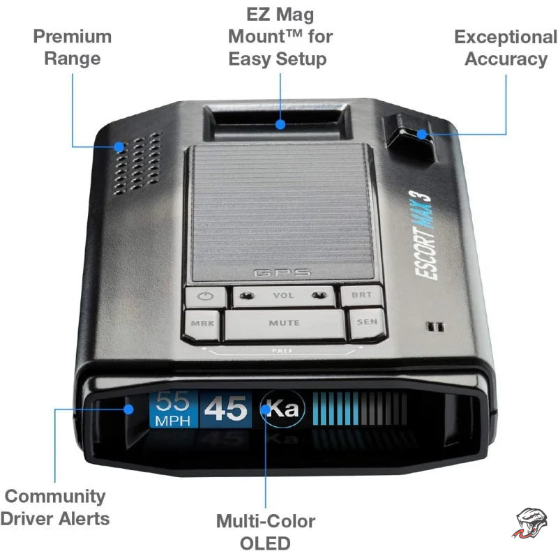 MAX 3 Laser Radar Detector