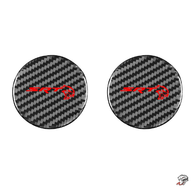 SRT Carbon Fiber Non-Slip Coaster (2Pcs)