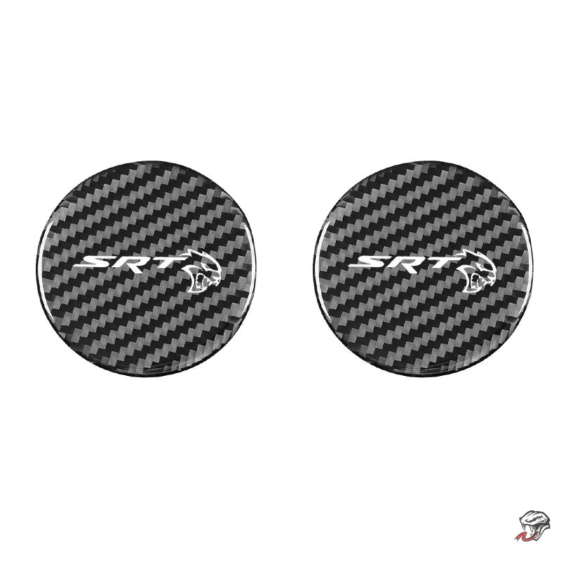 SRT Carbon Fiber Non-Slip Coaster (2Pcs)