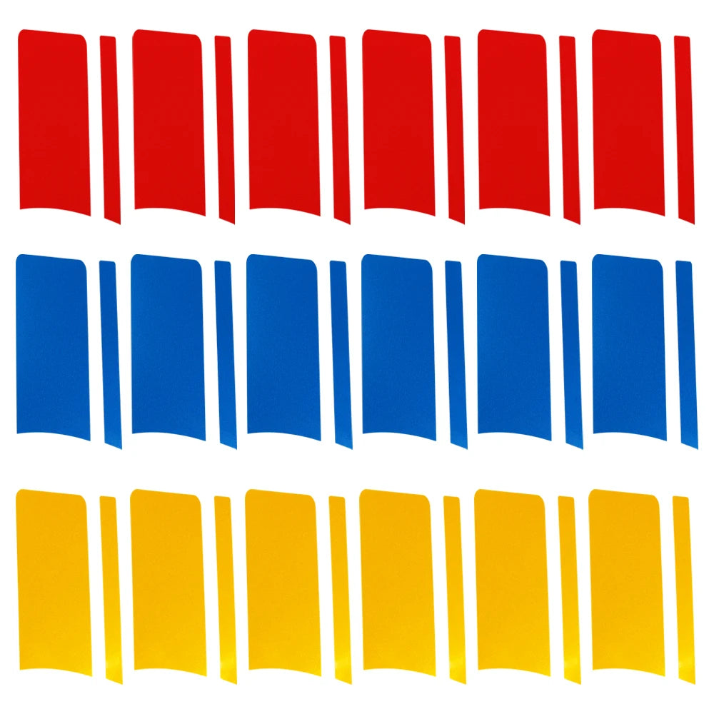 Reflective Wheel Decal Sticker (6Pcs)