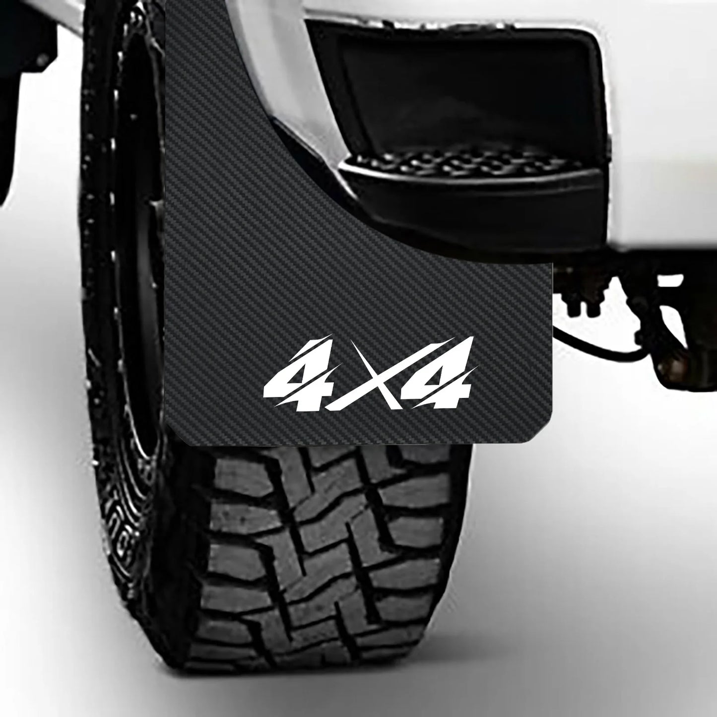 4pc Carbon Fiber 4x4 Mud Flaps For Dodge Ram