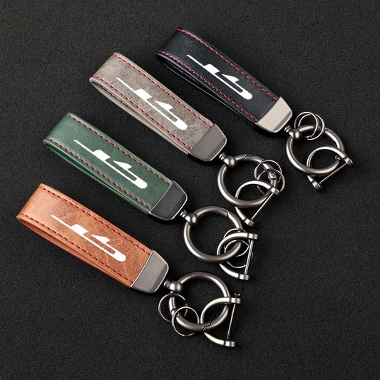 GT Leather Keychain