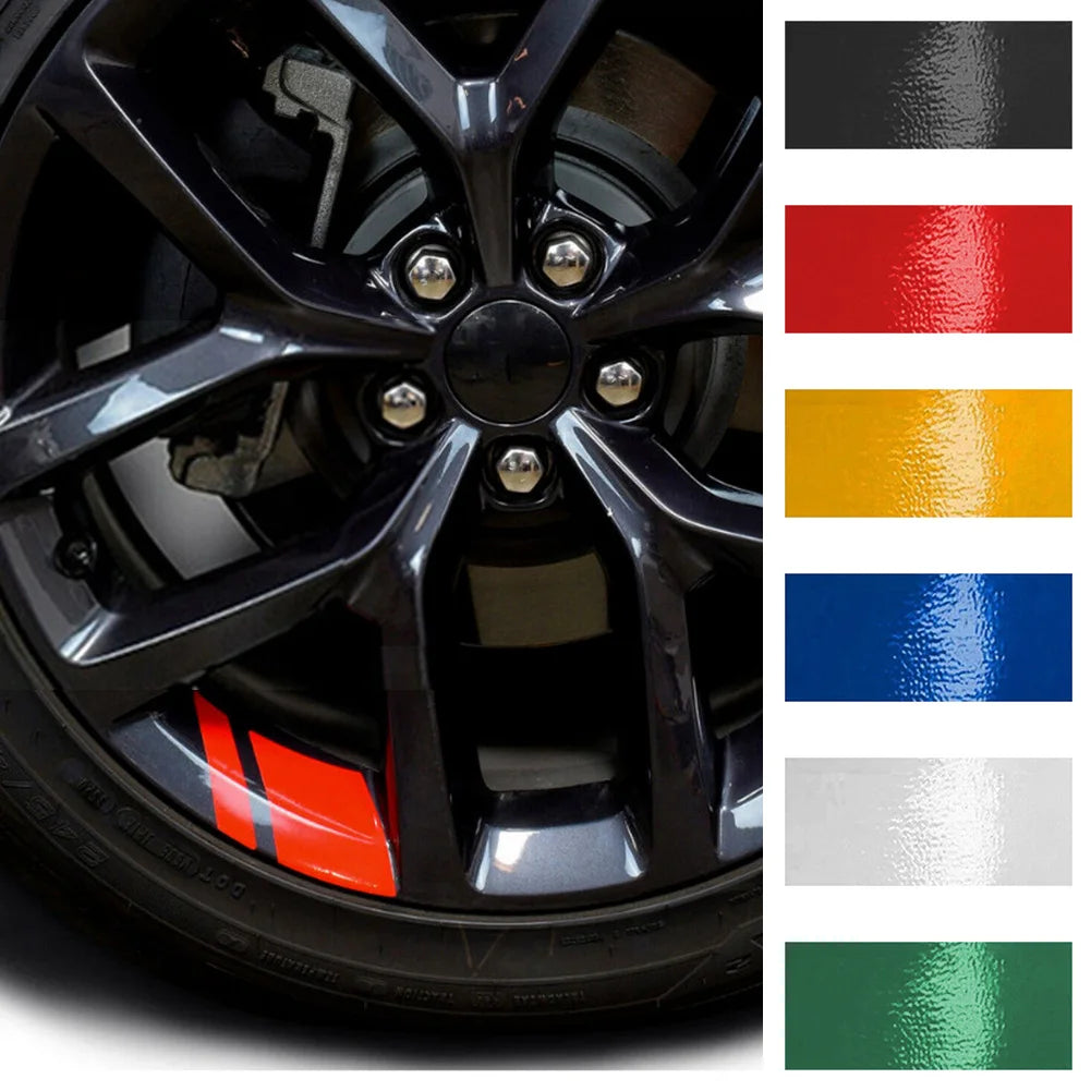 Reflective Wheel Decal Sticker (6Pcs)