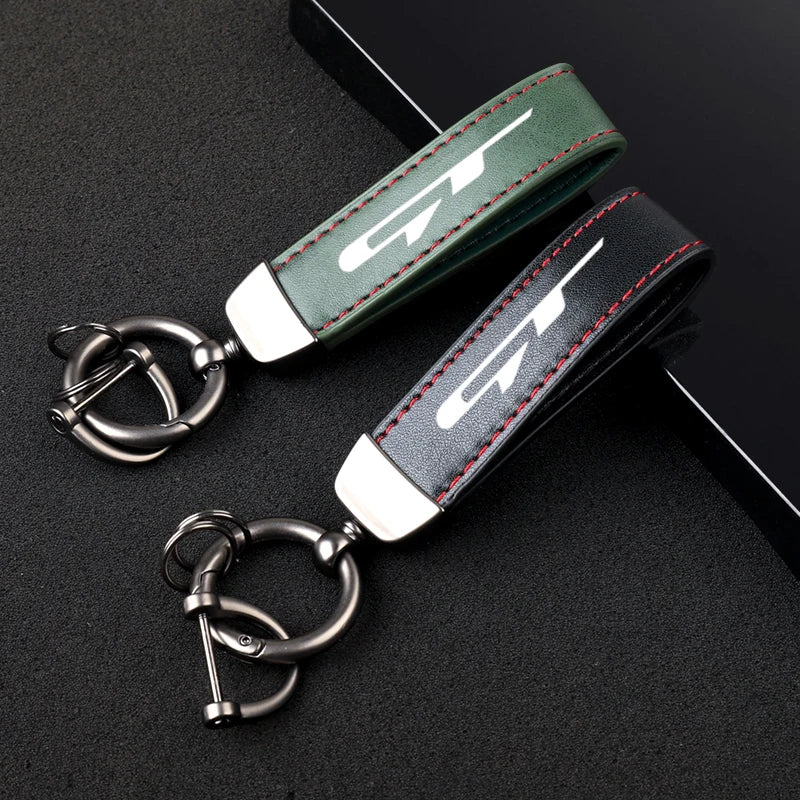 GT Leather Keychain