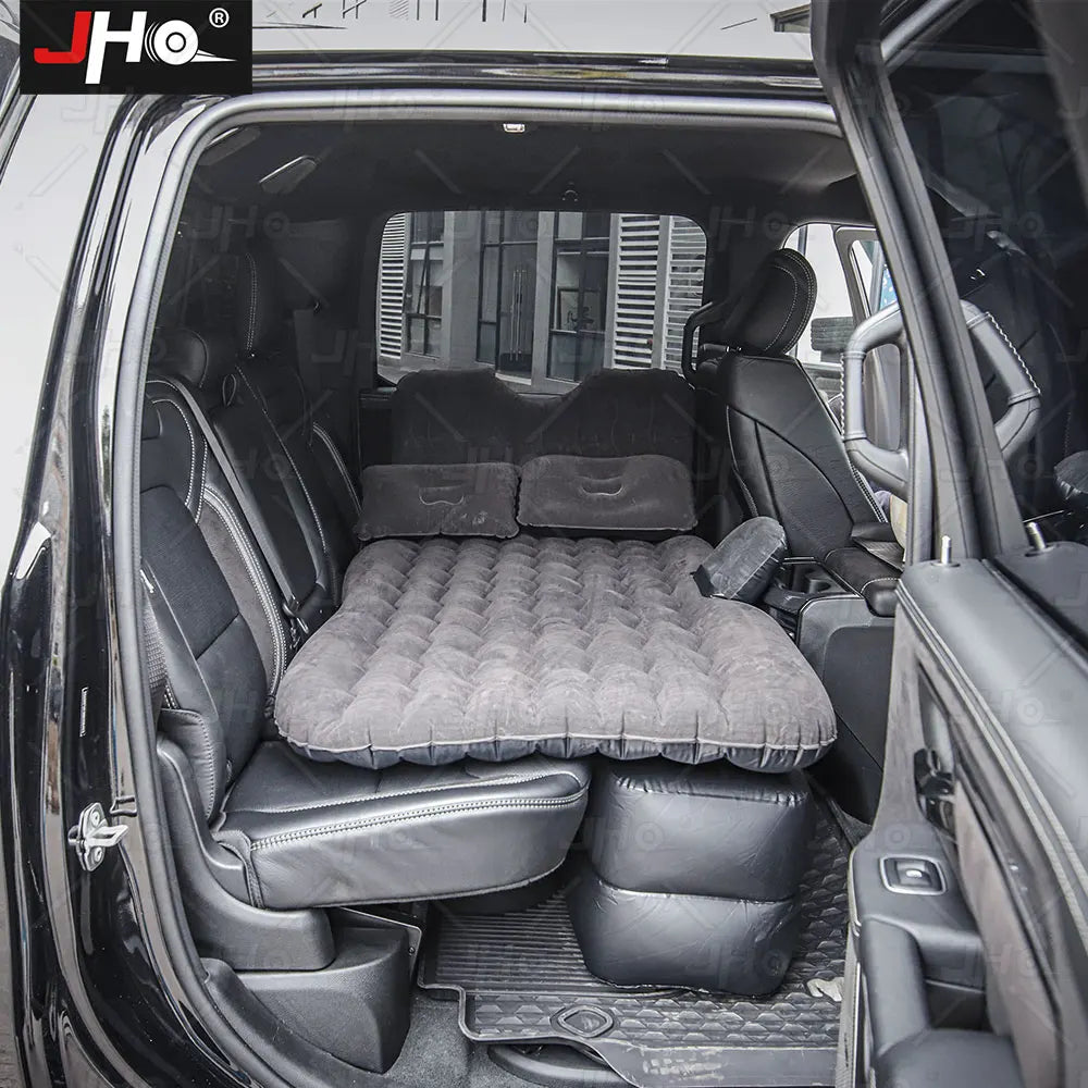 Inflatable Car Travel Backseat Air Mattress (Compatible w/ Dodge Ram TRX 2022 2023)