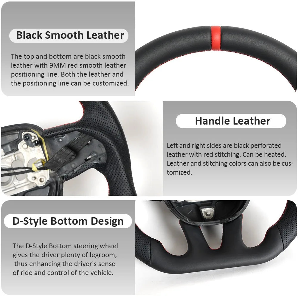 Carbon Fiber Steering Wheel for Dodge