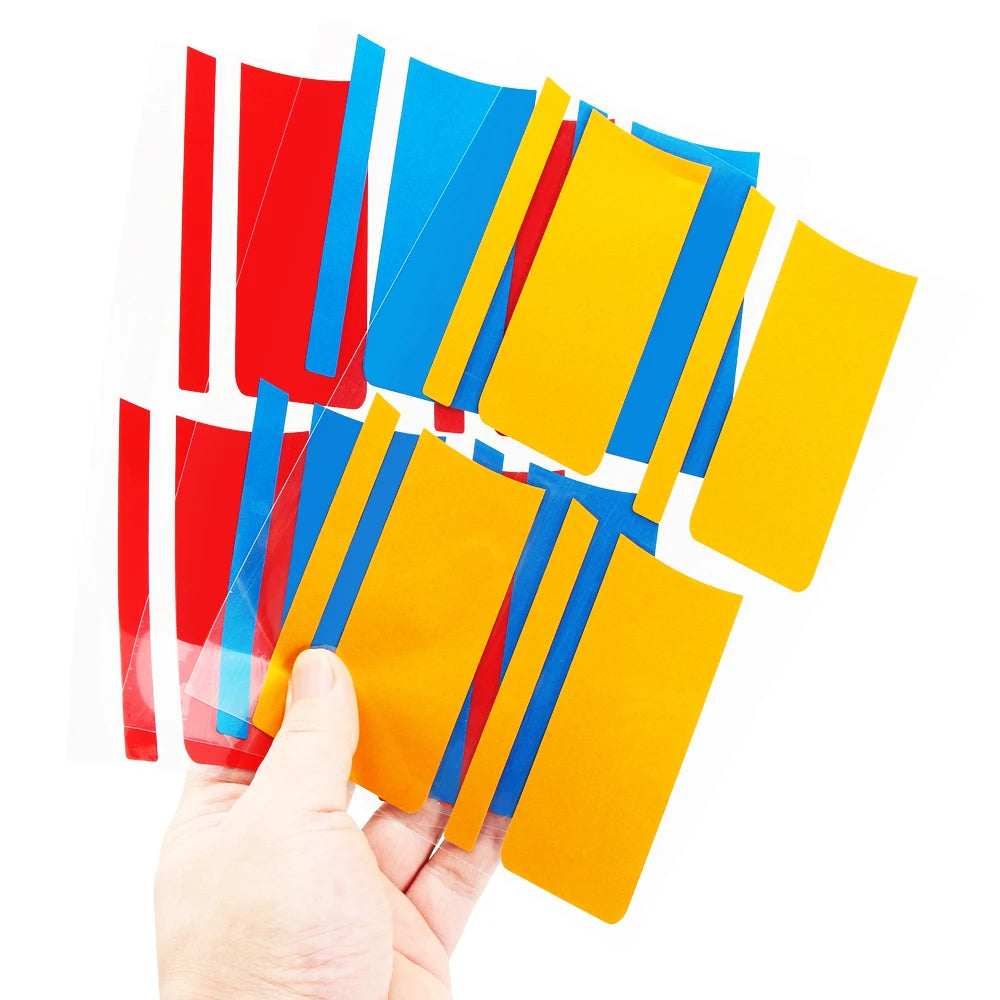 Reflective Wheel Decal Sticker (6Pcs)